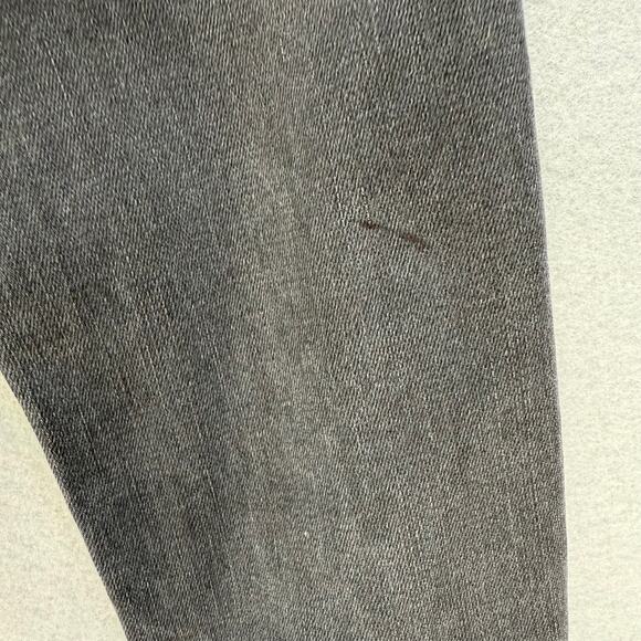 Pistola Denim Jacket Womens Small Black Moto Trucker Jean Jacket Goth NWOT - Picture 8 of 10